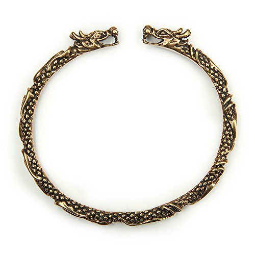 Drachensilber Armreif Drachen Schmuck Bronze Armreif Wikinger Armschmuck Gotik Drachenschmuck Frauen Mittelalterschmuck