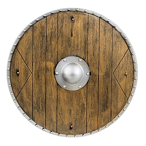 Boland 44044 - Schutz Schild für Ritter oder Wikinger, 40cm, Accessoire für Karneval und Mottoparty
